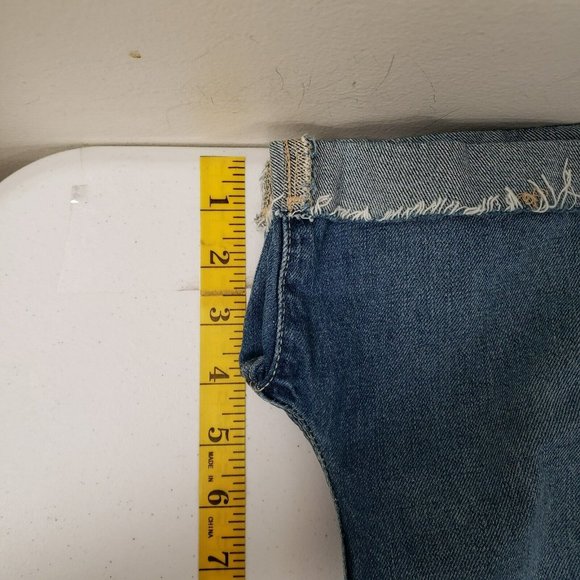 GAP Blue Denim Short Overalls - Picture 8 of 11